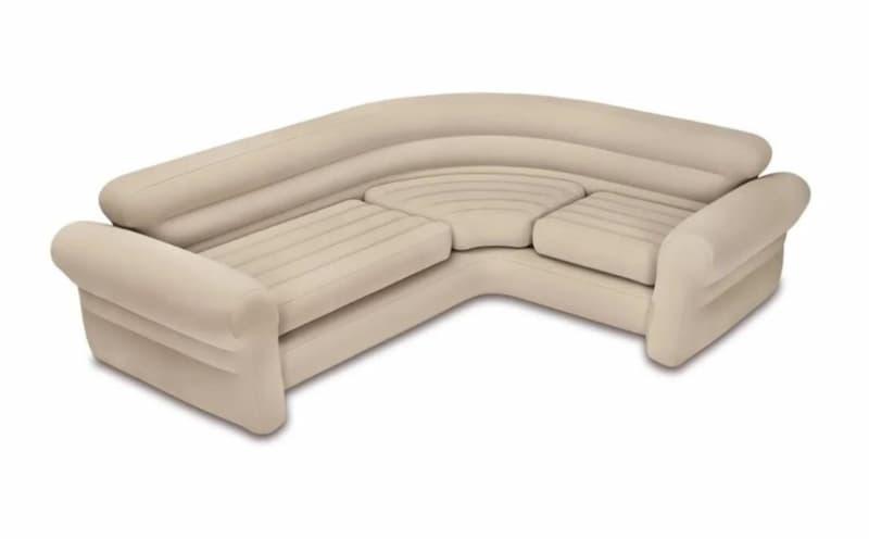 Intex Oppblåsbar Hjørnesofa