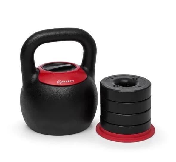 Justerbar Kettlebell I KLARFIT 8 - 16 kg