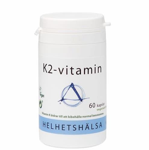 K2-vitamin, 60 kapsler – fra Helhetshälsa