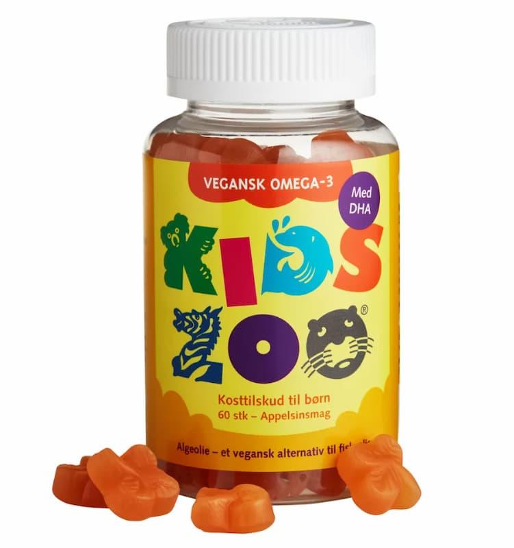 Kids Zoo Vegansk Omega-3, 60 stk