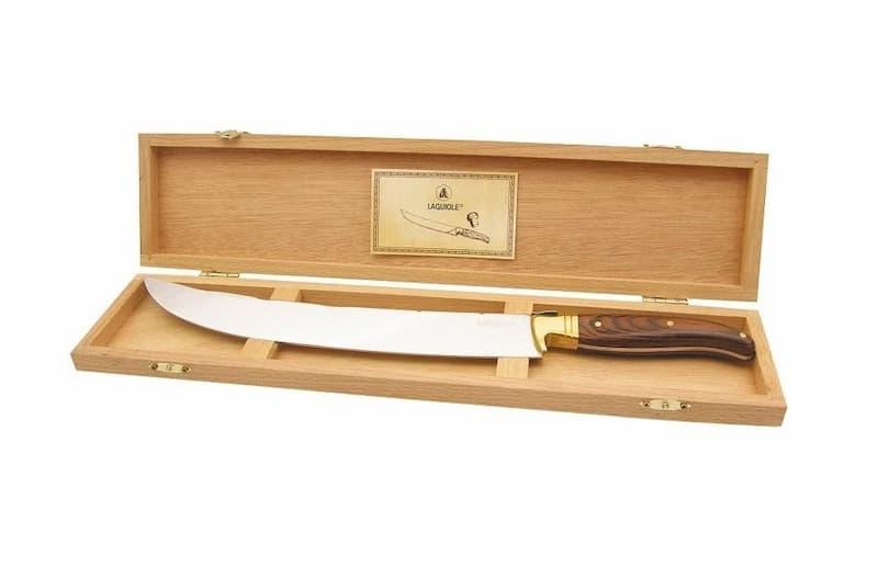 Laguiole champagnesabel m/gaveeske