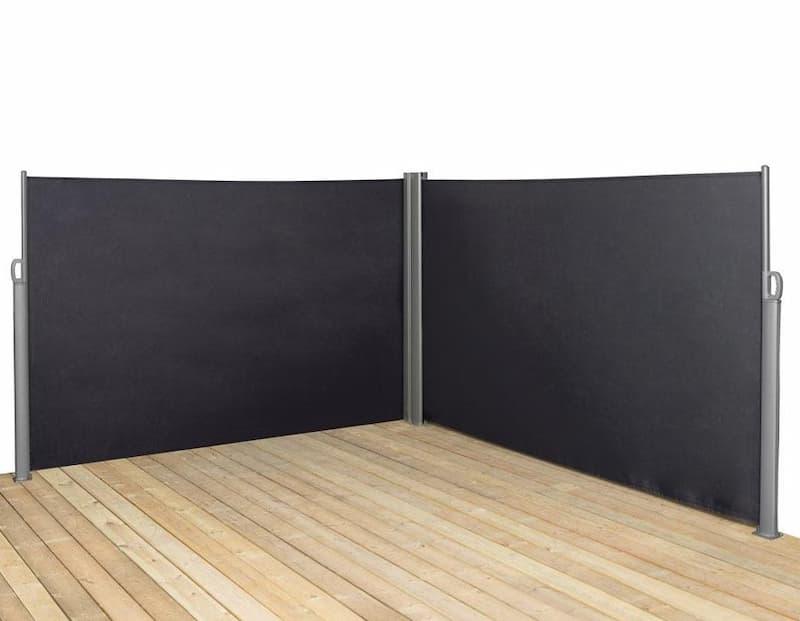 Levegg dobbel frittstående – Sort