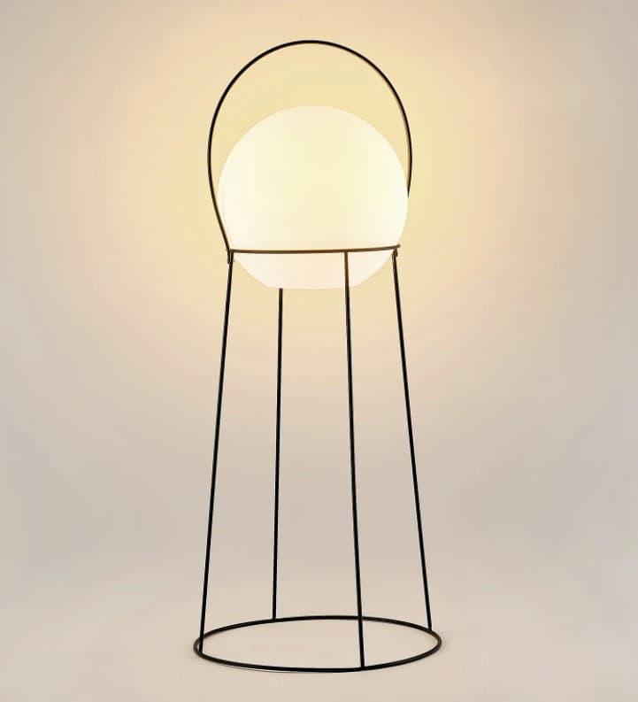 Lucande Hoyka utendørs gulvlampe