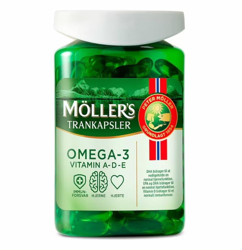Möllers Tran kapsler – 150 kaps