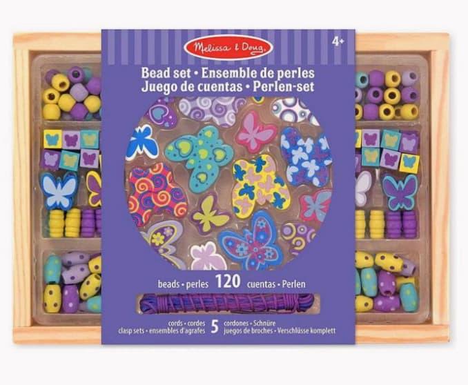 Melissa & Doug Perlesett i tre – Sommerfugler