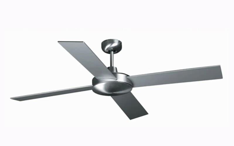 Moderne takventilator MALLORCA – aluminium