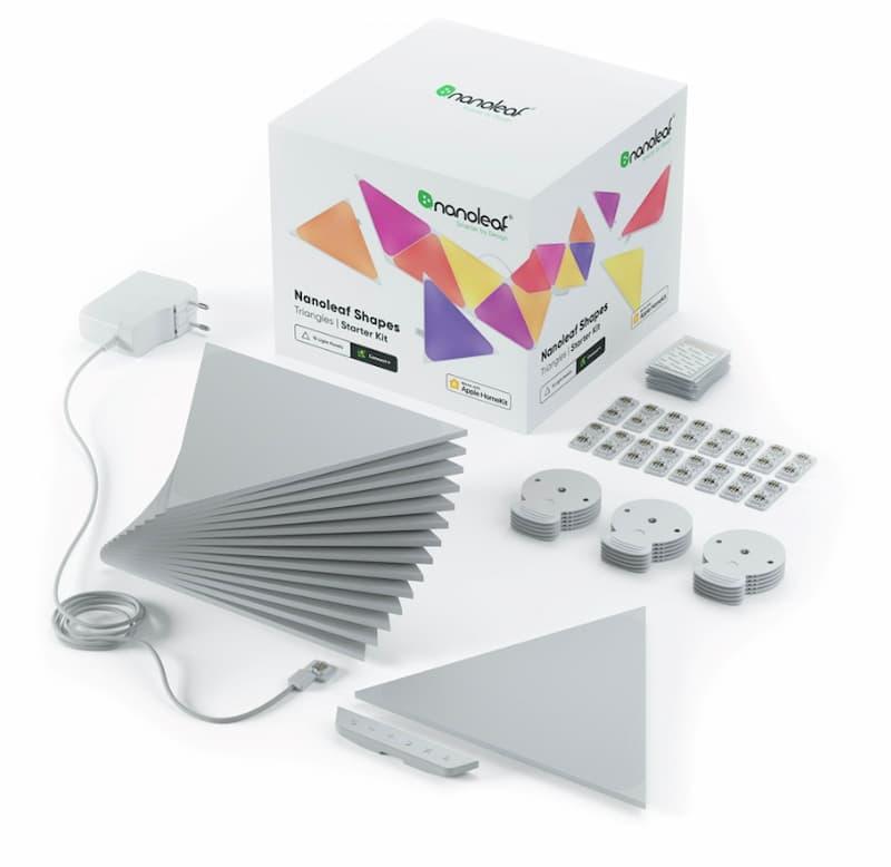 Nanoleaf Shapes – Triangles Startpakke – 15 paneler