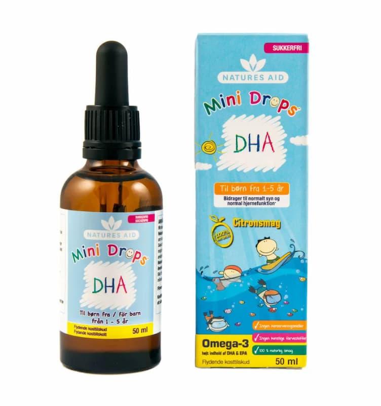 Natures Aid Mini Drops DHA – 50 ml
