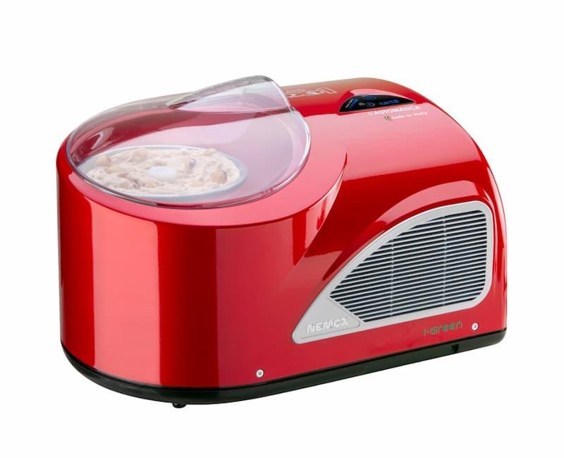 Nemox NXT1 I-Green L`Automatica iskremmaskin, rød