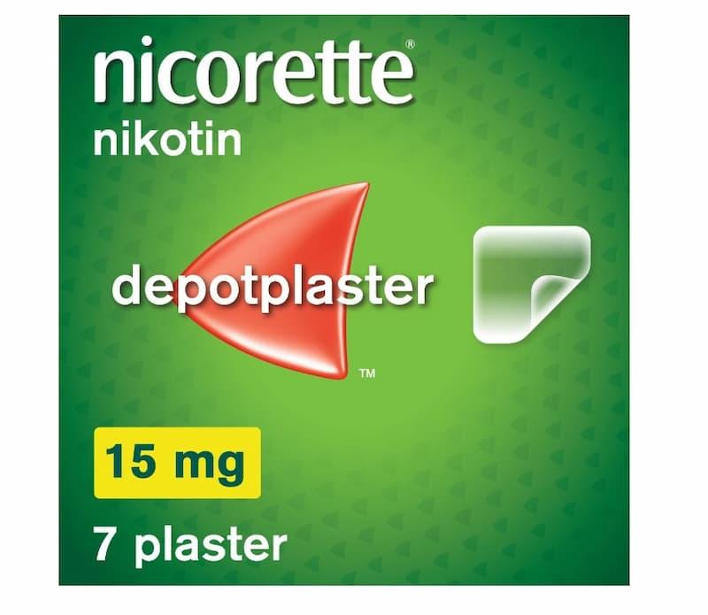 Nicorette 15 mg/16 timer depotplaster 7 stk