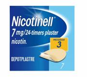 Nicotinell 7 mg/24 timer depotplaster 7 stk
