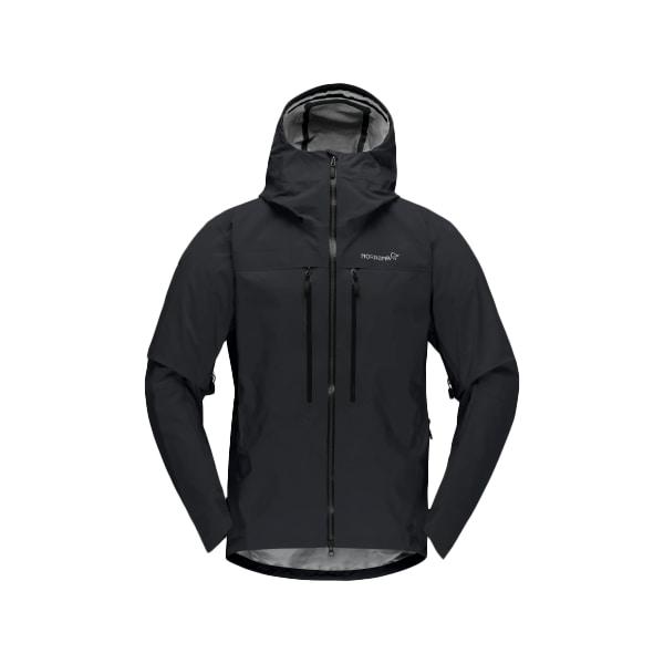 Norrøna Trollveggen Gore-Tex Pro Light Jacket (M) Caviar