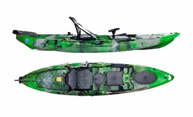 NorthZone Riptide Angler Grønn/Grå Camo, 350 cm