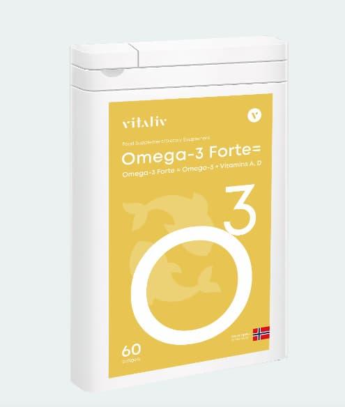 Omega-3 Forte fra Vitaliv