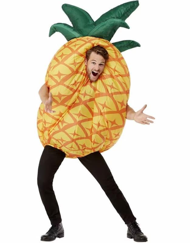 Oppblåsbart Ananas Kostyme