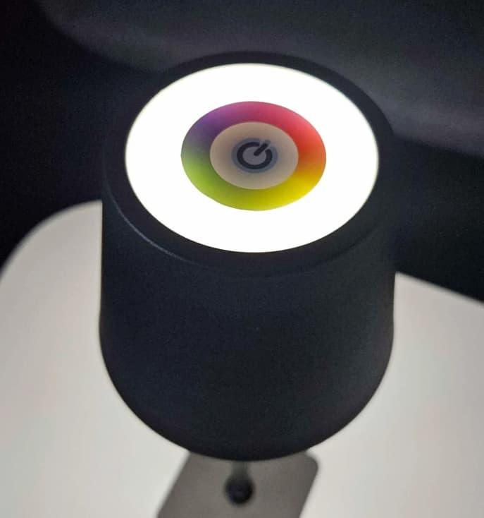 Oppladbar LED-bordlampe Innendørs/Utendørs