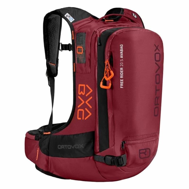 Ortovox Free Rider 20 S, AVABAG, Dark Blood