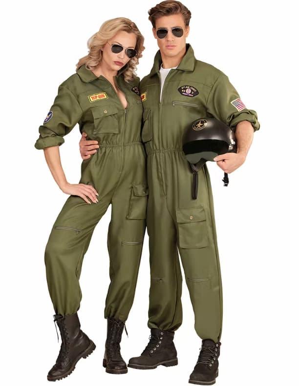 Parkostyme -Top Gun inspirert Jumpsuits