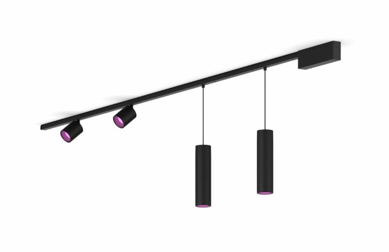 Philips Hue Perifo rett takplatesett (2 spotlight, 2 pendel)