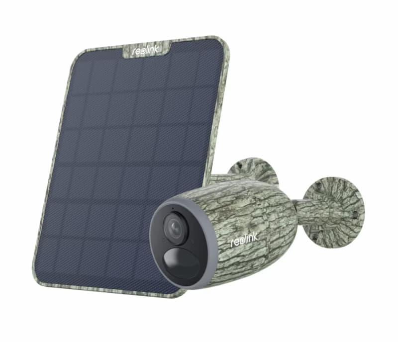 Reolink Go Plus Camo 4G m/ Camo Solcellepanel