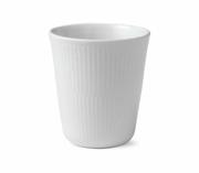 Royal Copenhagen Hvit Riflet Termokopp 33cl