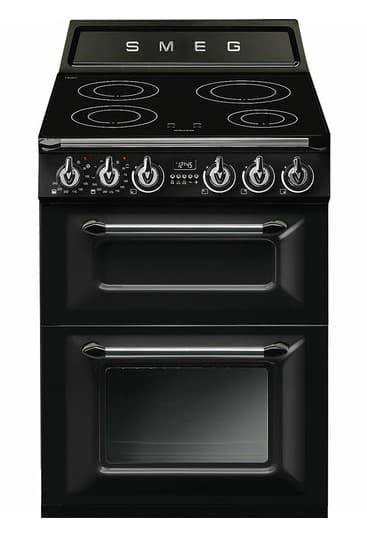 SMEG TR62IBL, induksjonskomfyr