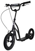 STIGA Air Scooter Sparkesykkel 12 tommer, svart