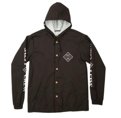 Salty Crew Men`s Tippet Snap Jacket Black