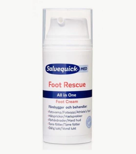 Salvequick Foot Rescue All-in-one Fotkrem, 100 ml