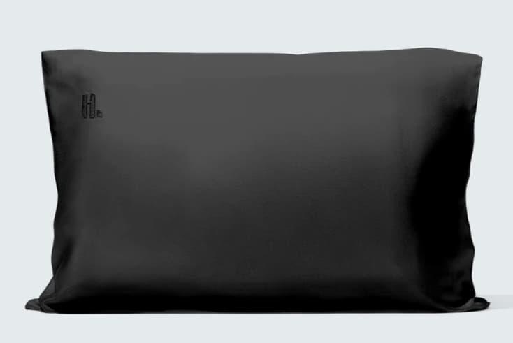 Silky Bamboo Pillowcase, Jet Black