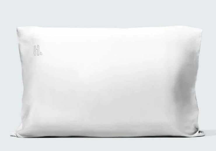 Silky Bamboo Pillowcase, Pearl White