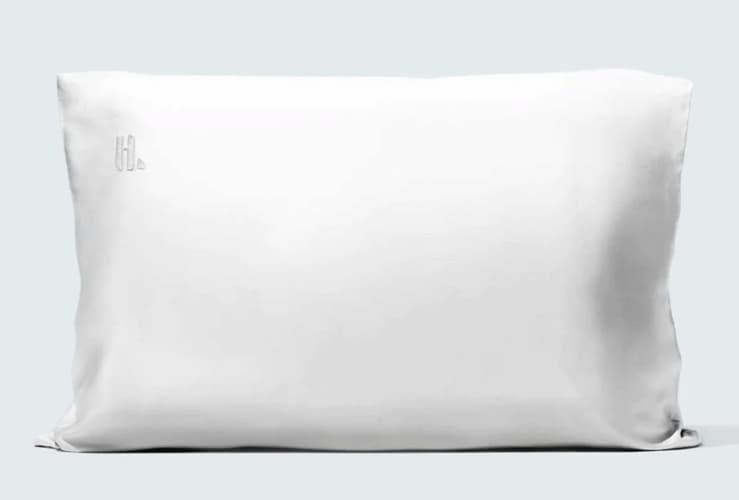 Silky Bamboo Pillowcase, Pearl White