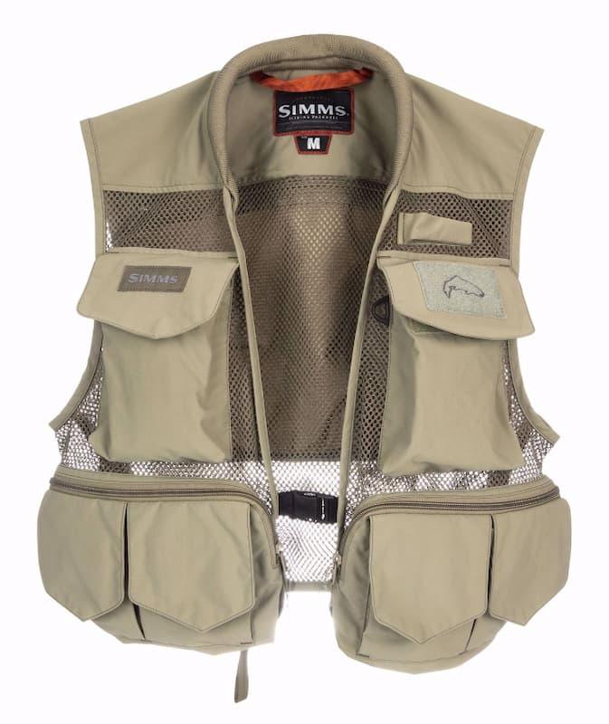 Simms Tributary Vest Tan