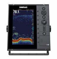 Ekkolodd båt test - Simrad ekkolodd montert på båtkonsoll