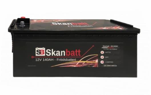 Skanbatt SK140H Fritidsbatteri 12V 140Ah blybatteri