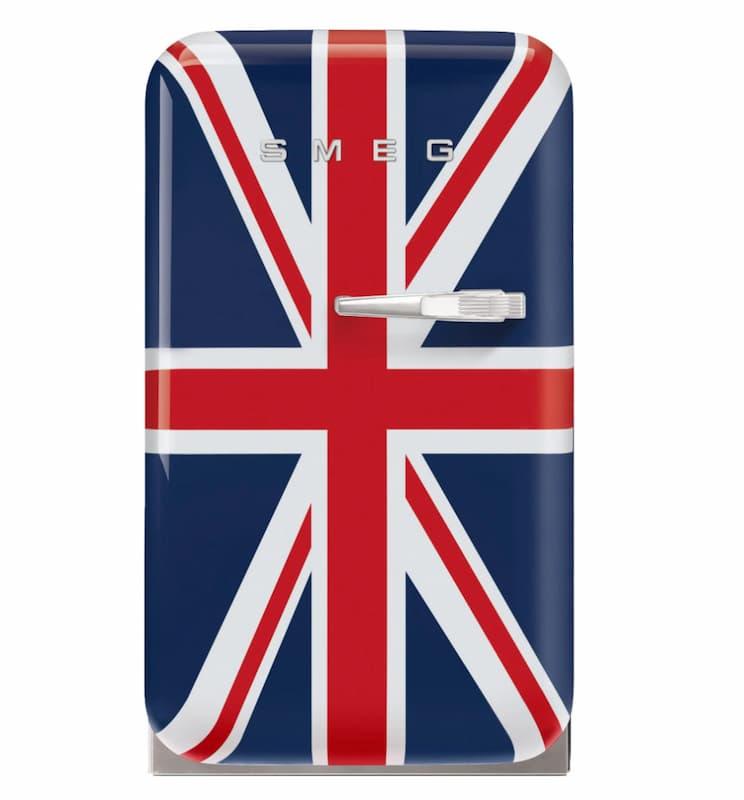 Smeg FAB5LDUJ5 venstrehengslet kjøleskap – Union Jack