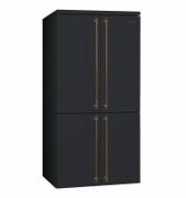 Smeg FQ60CAO5 Kjøle-/fryseskap, Antracit