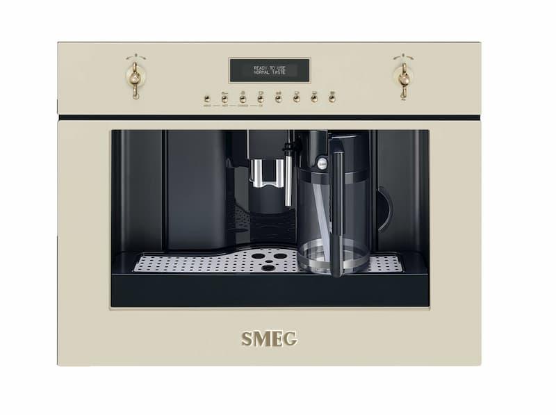 Smeg Innebygget kaffemaskin 60 cm Creme