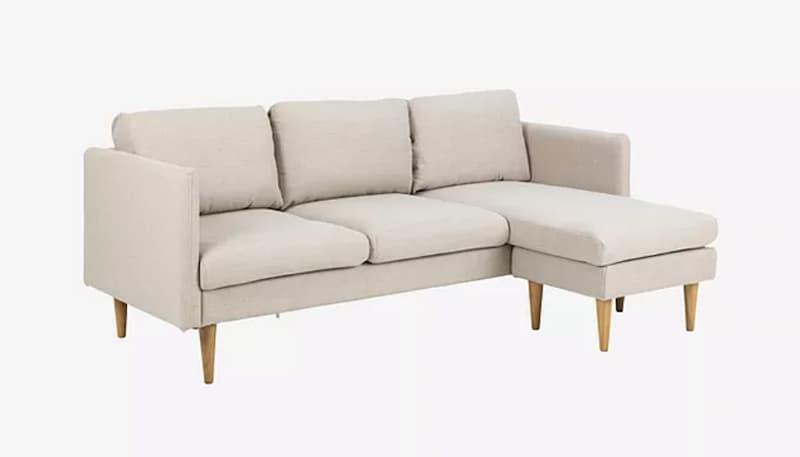 Sofa 2-seter med sjeselong Milly