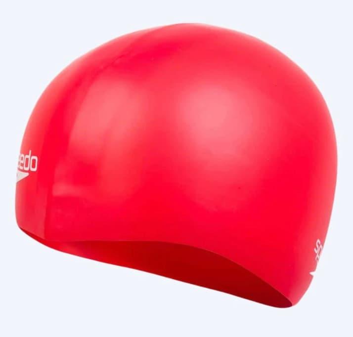 Speedo silikon badehette – Rød