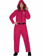 Squid Game inspirert jumpsuit – Damekostyme