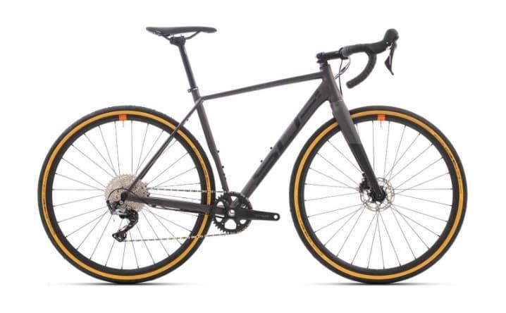 Superior X-ROAD Elite Matte Dark Silver/Black, Gravelbike