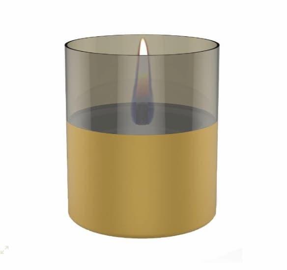 TenderFlame Lilly lyslykt 0,25L Gull/Champagne