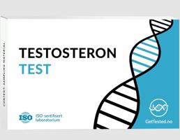 Testosteron test - hjemmetest-sett for testosteron med prøve-rør