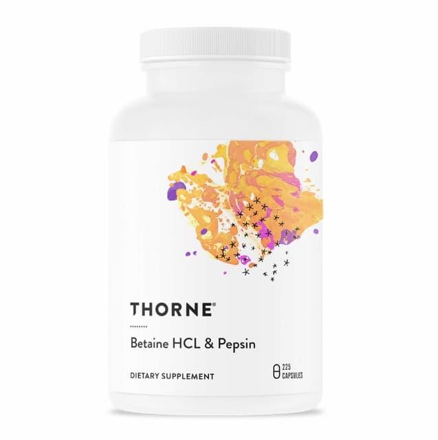 Thorne Betaine HCl & Pepsin