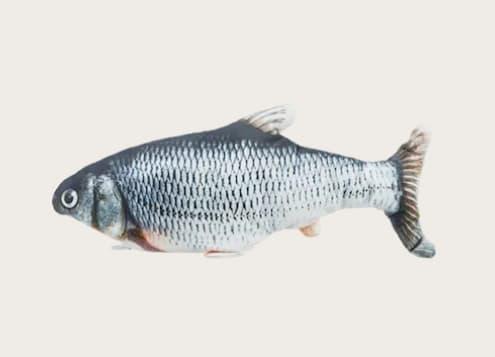 Trixie Catnip Wriggle Fish Gray 30 cm