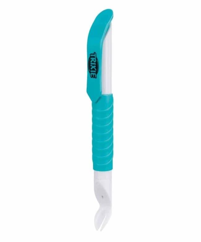 Trixie FlÄttfjerner med LED-lys, 14 cm
