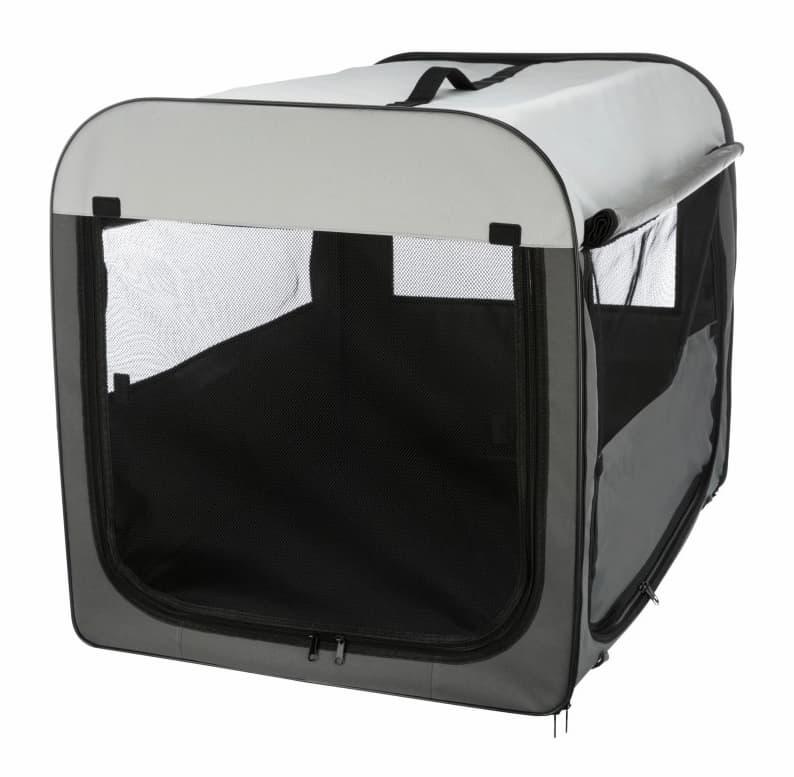 Trixie hundebur test - hundebur i stoff med åpen dør