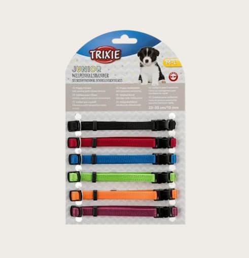 Trixie Set of Puppy Collars Mix 17-25 cm