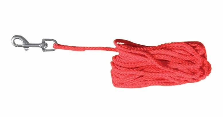 Trixie Sporline Langline Nylon Rød 15 m
